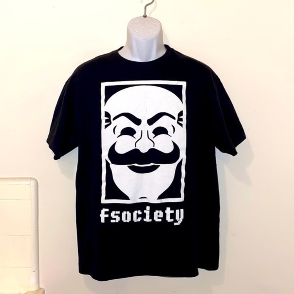 Unisex Mr.Robot FSociety Graphic Tee